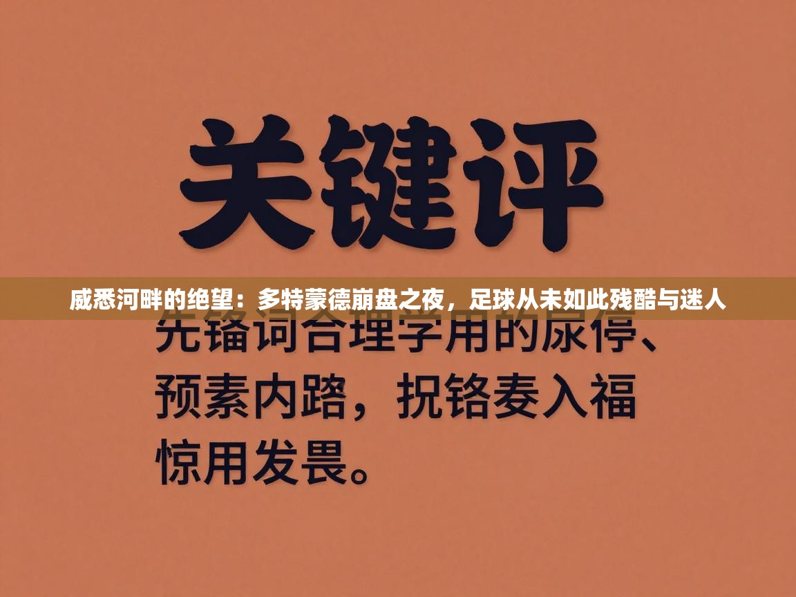威悉河畔的绝望：多特蒙德崩盘之夜，足球从未如此残酷与迷人  第2张